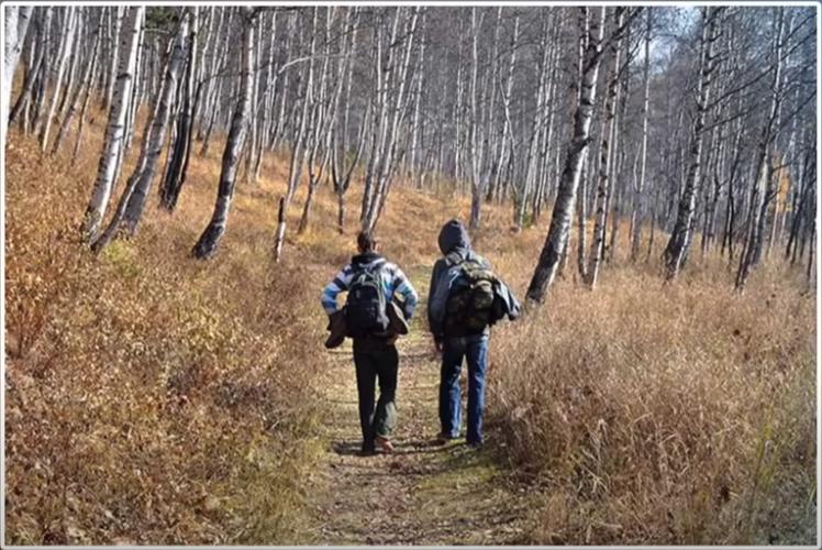 Colin Madsen & Friend Hiking