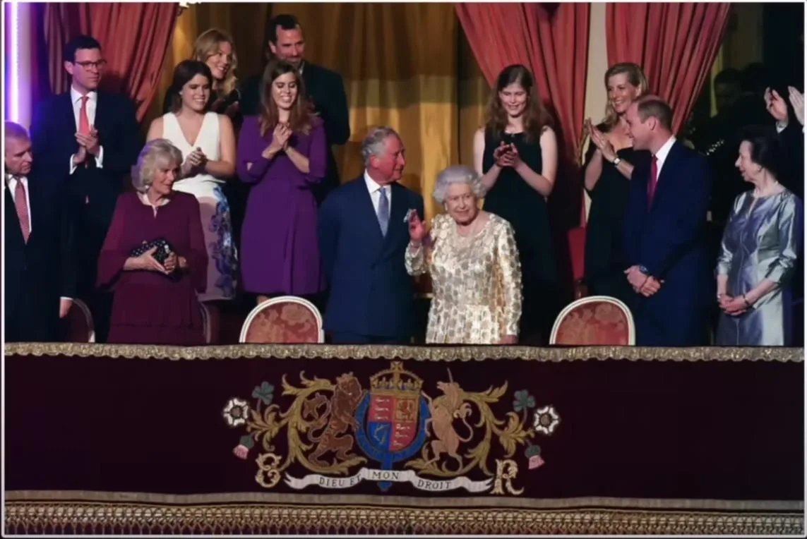 The Royal Family at a UK Concert Hall
