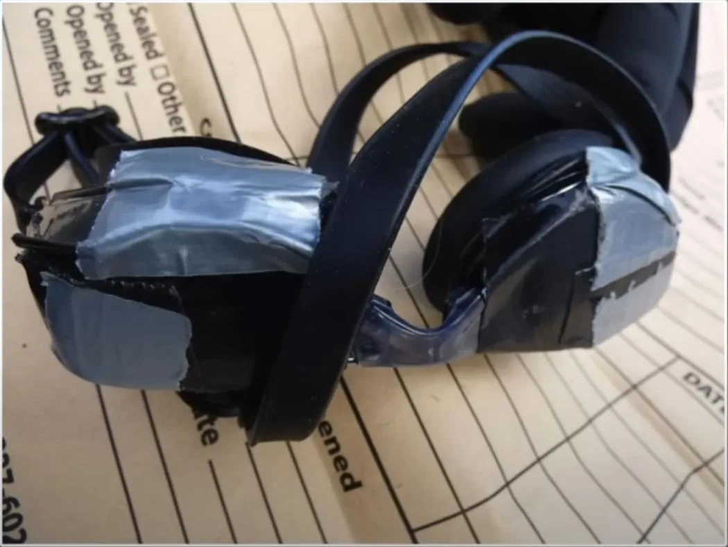 The Taped-up Goggles