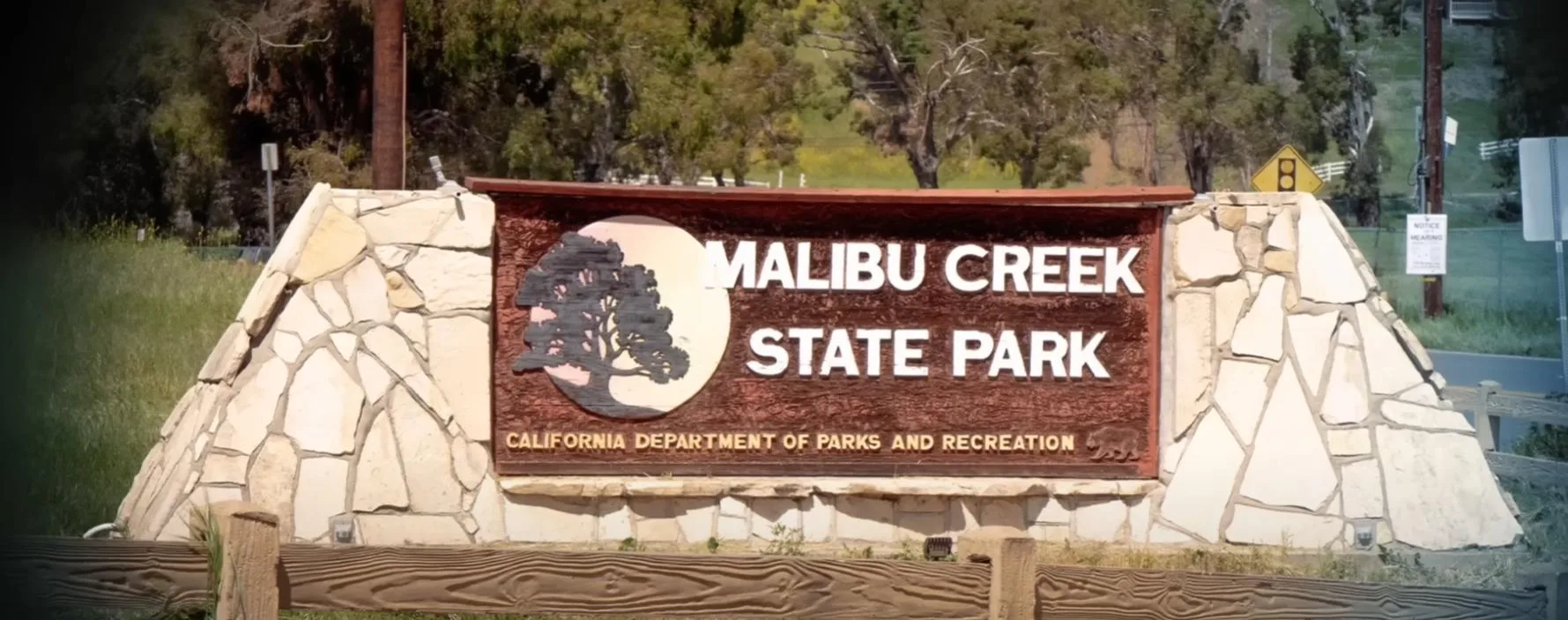 Entrance to Malibu Creek State Park